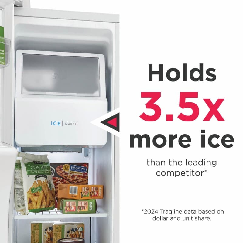 26 Cu. Ft. 36" Standard-Depth Side-by-Side Refrigerator