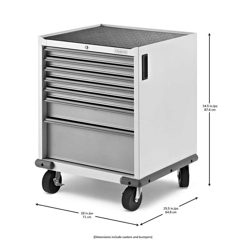 Premier Pre-Assembled 7 Drawer Modular Tool Storage Cabinet