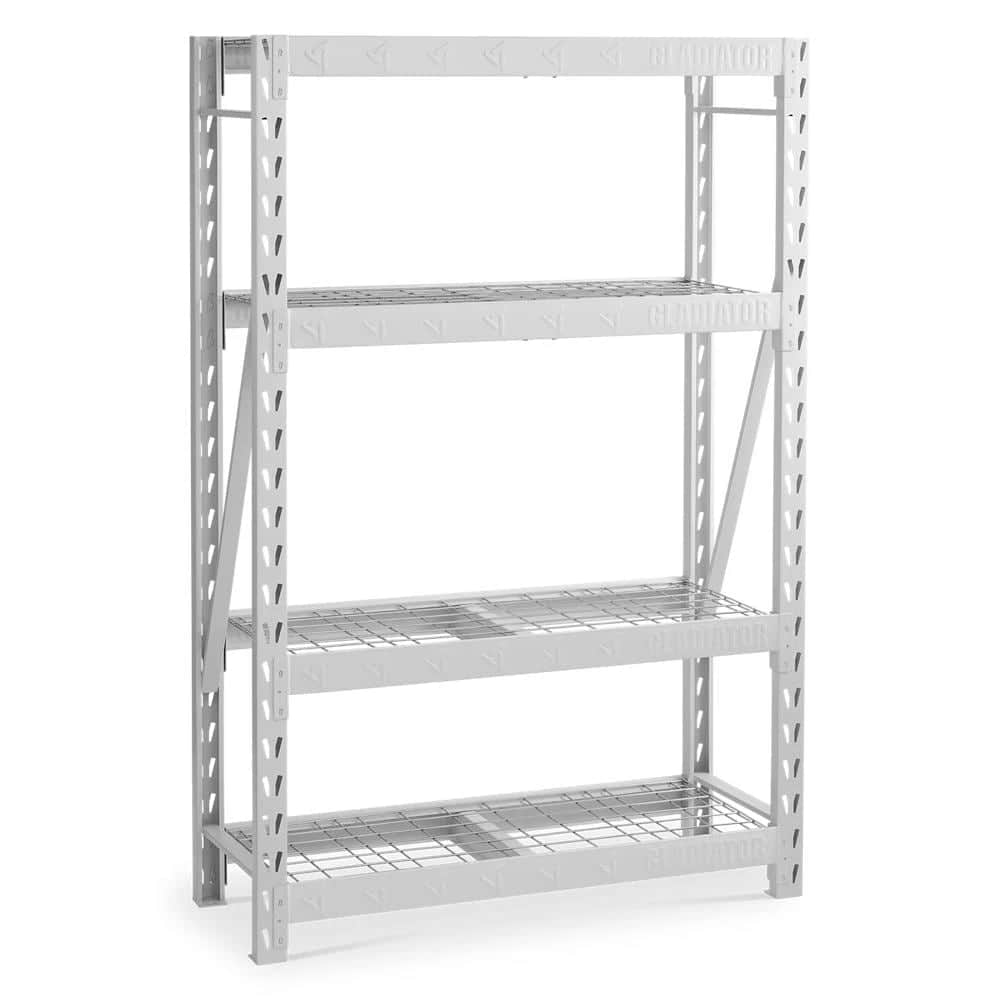 48" Wide Heavy Duty Rack with Four 18" Deep Shelves