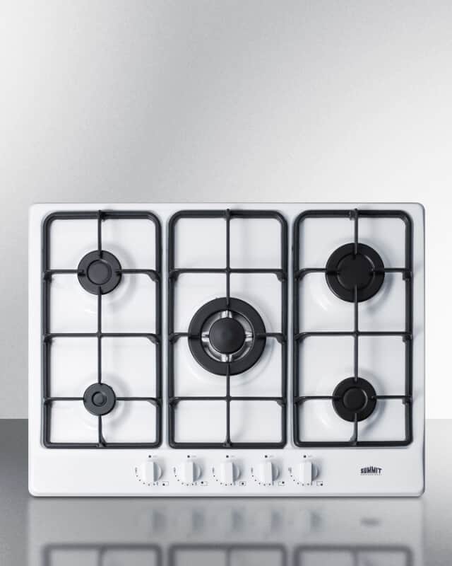 27" Wide 5-Burner Gas Cooktop