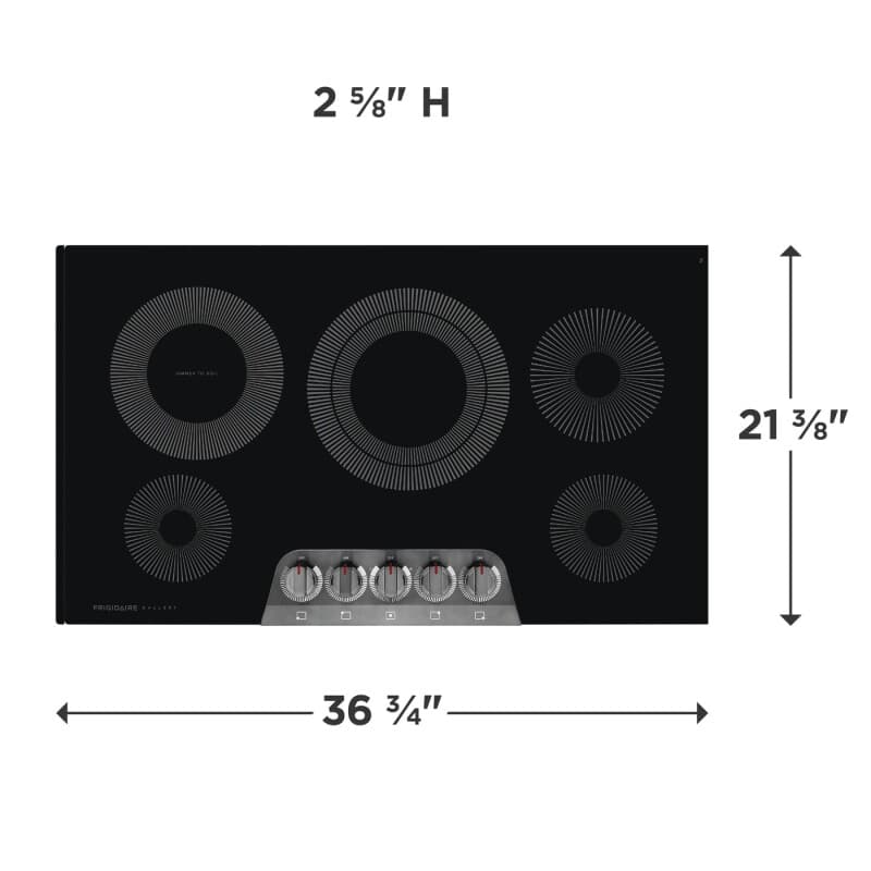36" Electric Cooktop