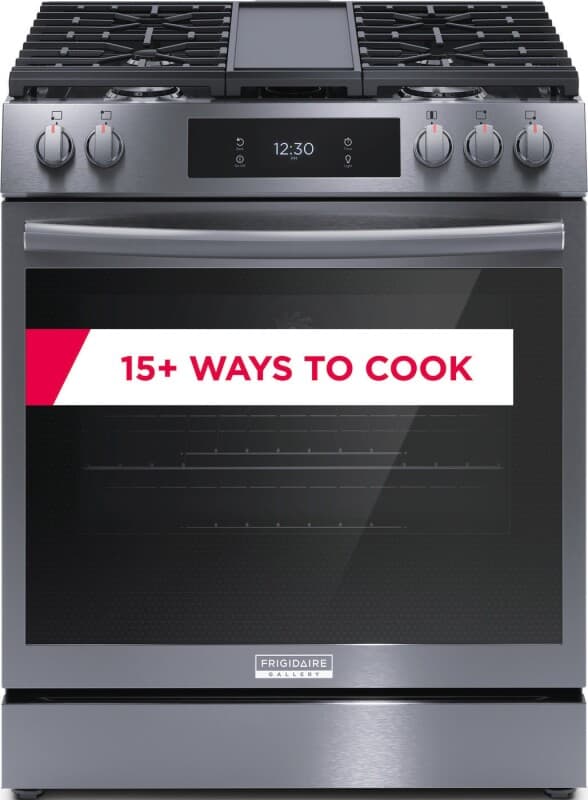 30" Gas Range with 15+ Ways To Cook