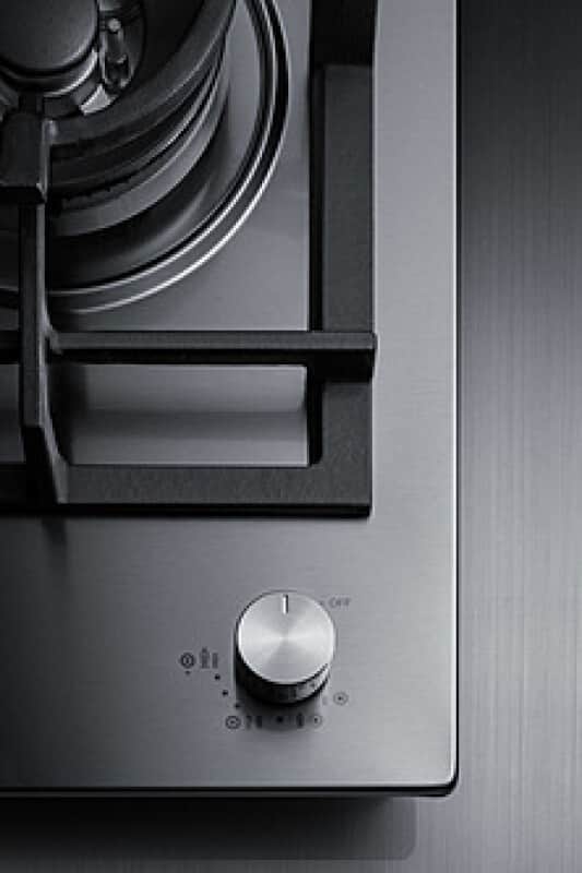 12" Wide 1-Burner Gas Cooktop In Stainless Steel