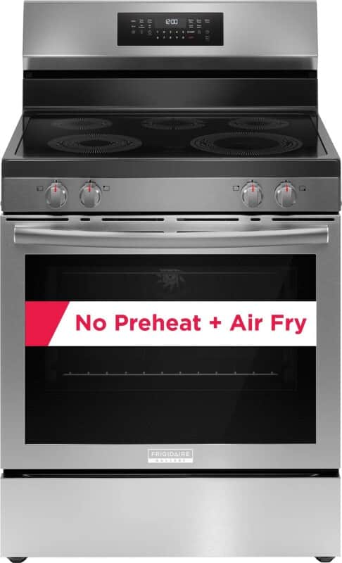 30" Rear Control Electric Range with Air Fry