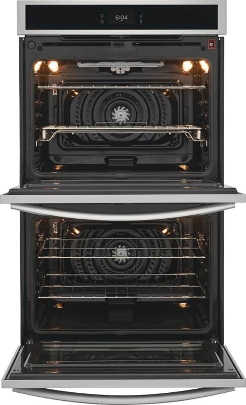 30" Double Electric Wall Oven with Stone-Baked Pizza