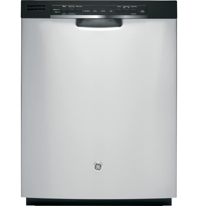 Hybrid Stainless Steel Interior Dishwasher with Front Controls