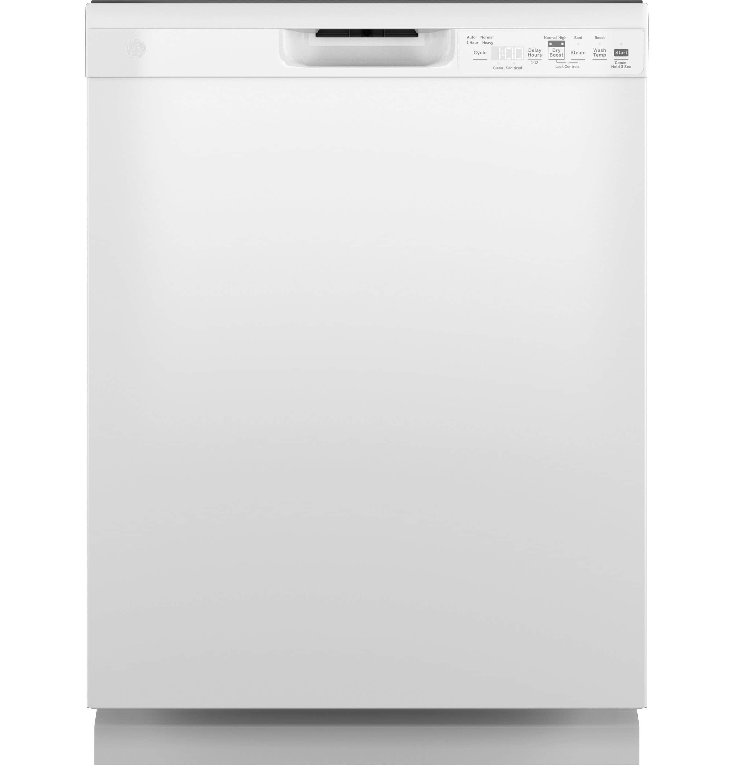 Front Control with Plastic Interior Dishwasher with Sanitize Cycle & Dry Boost