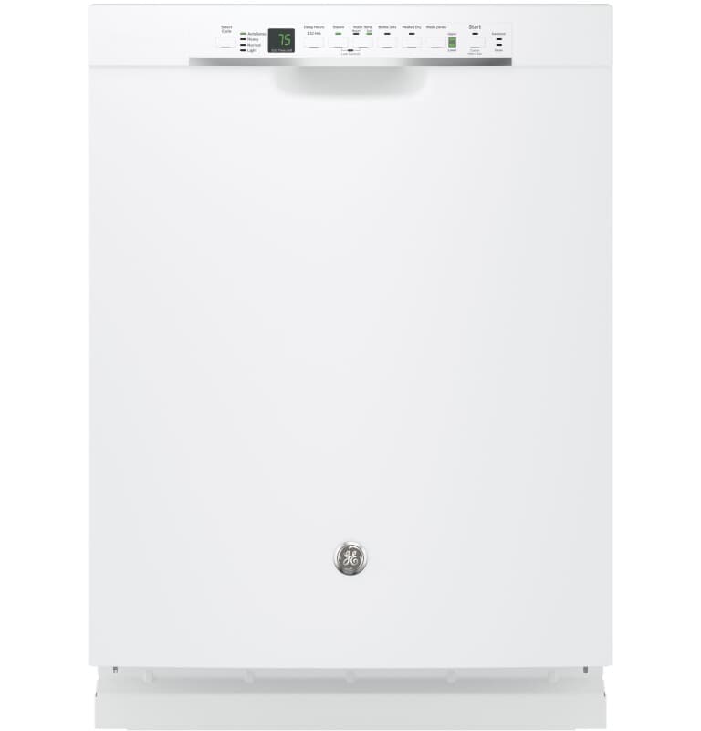 Stainless Steel Interior Dishwasher with Front Controls