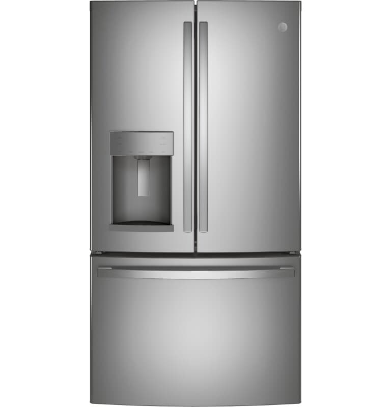 GE Appliances 27.7 Cu. Ft. Fingerprint Resistant French-Door Refrigerator