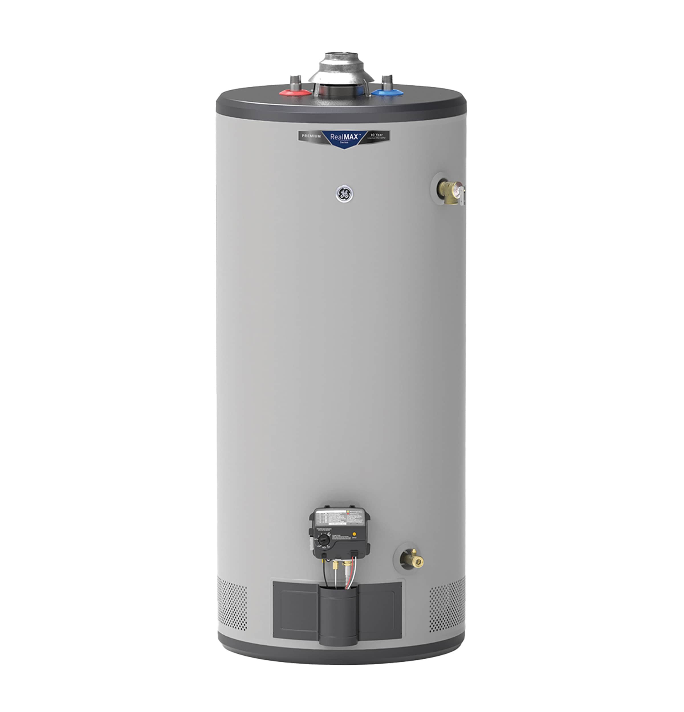 RealMAX Premium 40-Gallon Short Natural Gas Atmospheric Water Heater