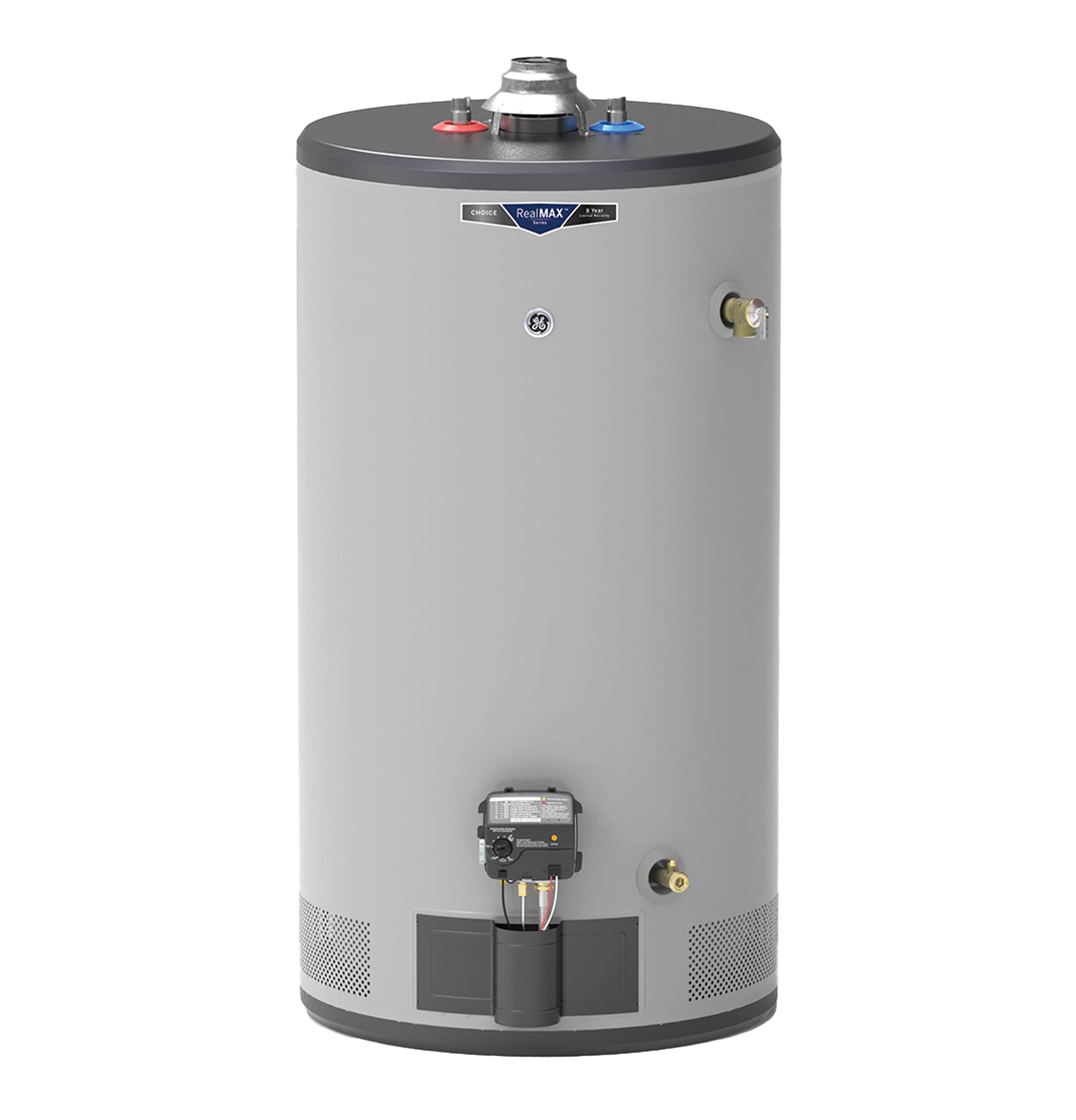 RealMAX Choice 50-Gallon Short Natural Gas Atmospheric Water Heater