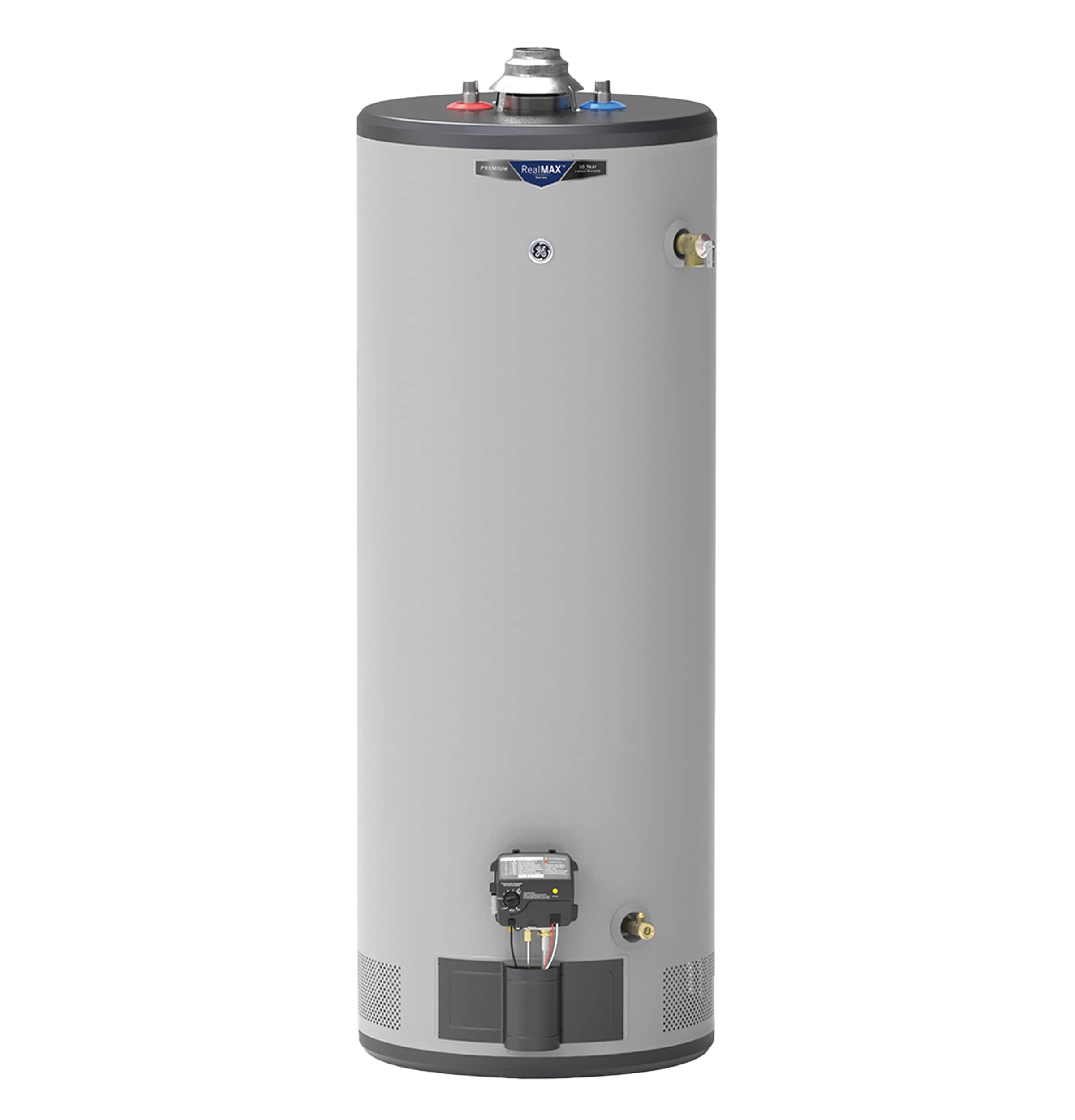 RealMAX Premium 50-Gallon Tall Natural Gas Atmospheric Water Heater
