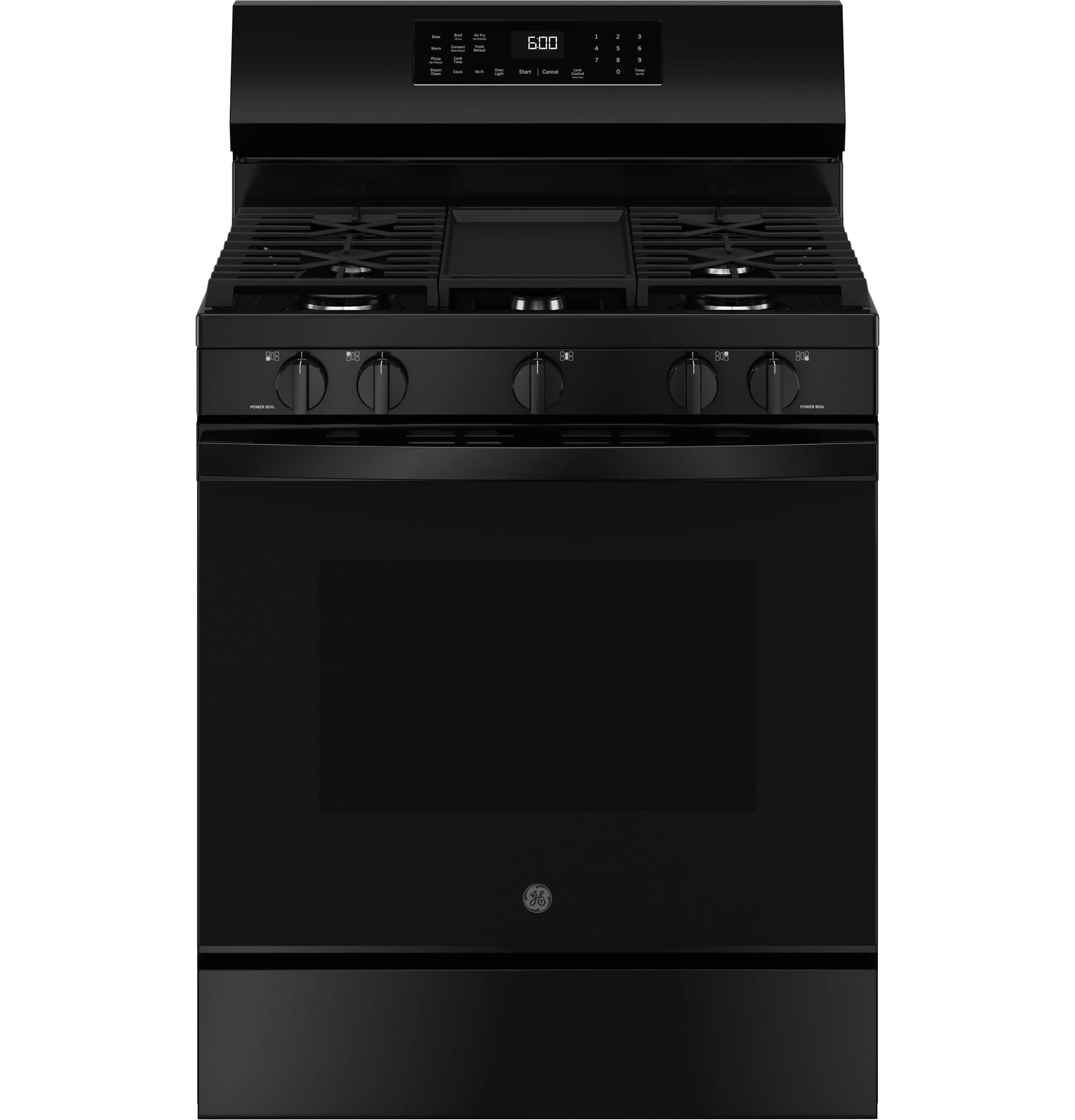 30" Free-Standing Gas Convection Range with No Preheat Air Fry and EasyWash Oven Tray