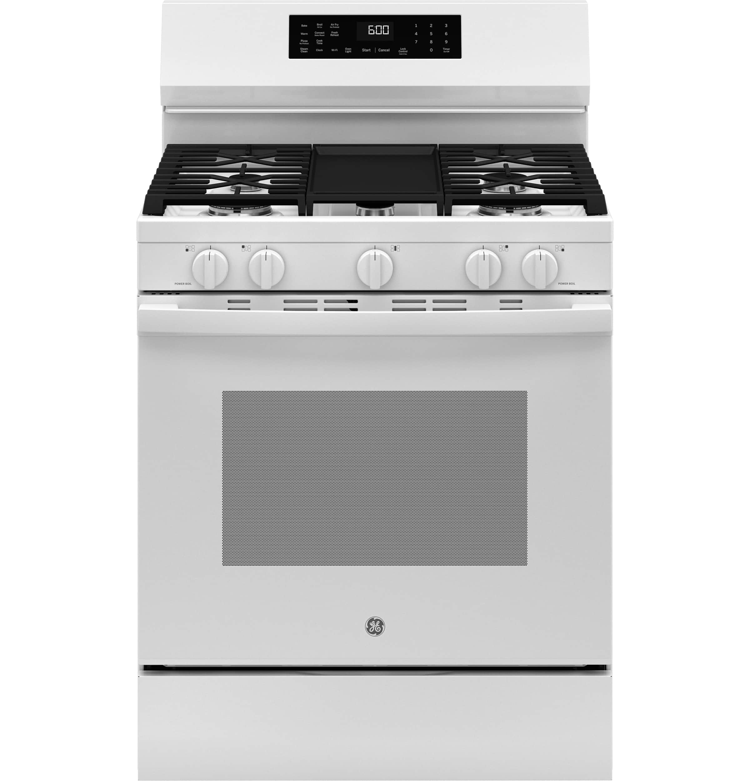 30" Free-Standing Gas Convection Range with No Preheat Air Fry and EasyWash Oven Tray