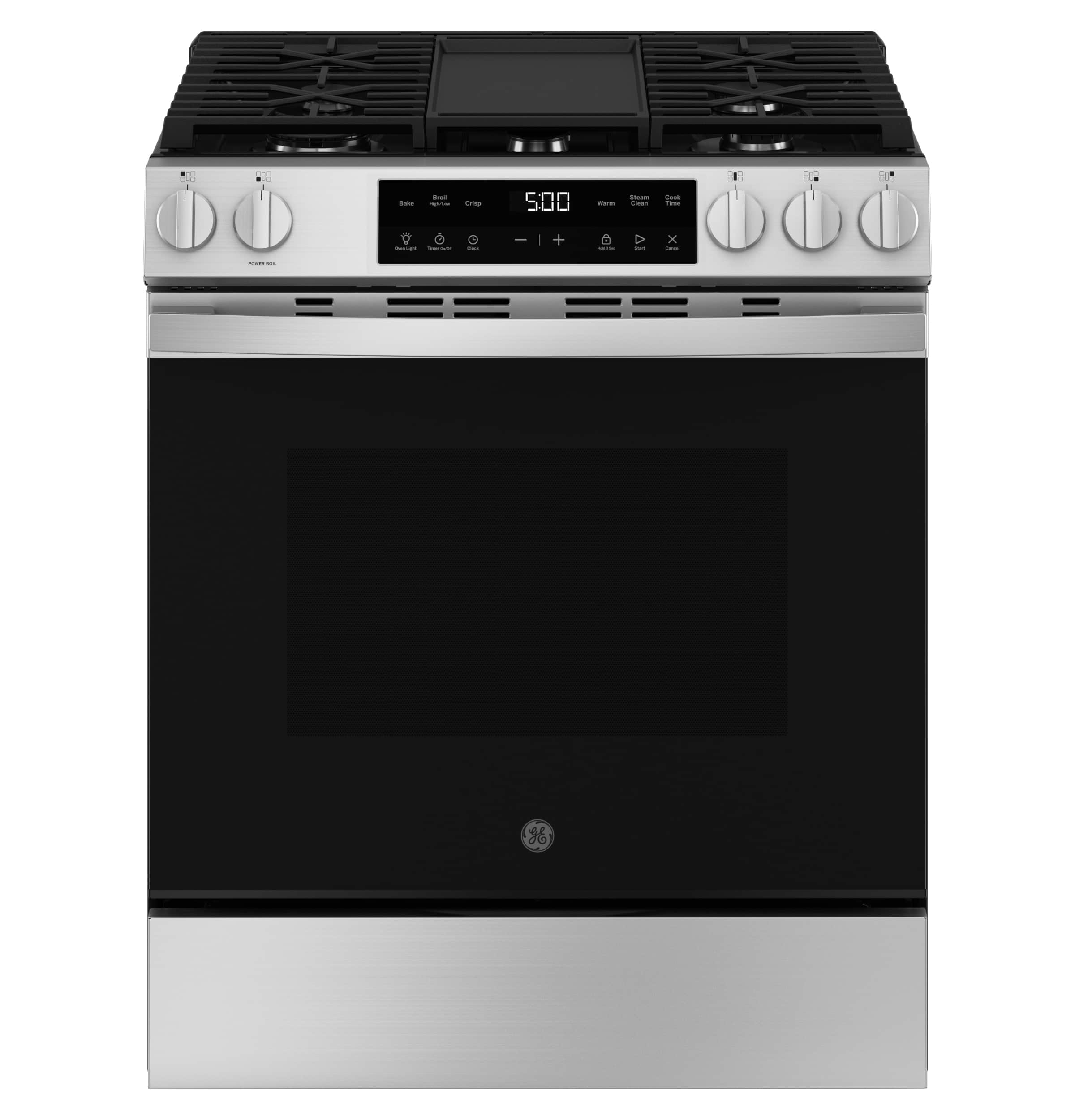 30" Slide-In Front Control Gas Range with Crisp Mode