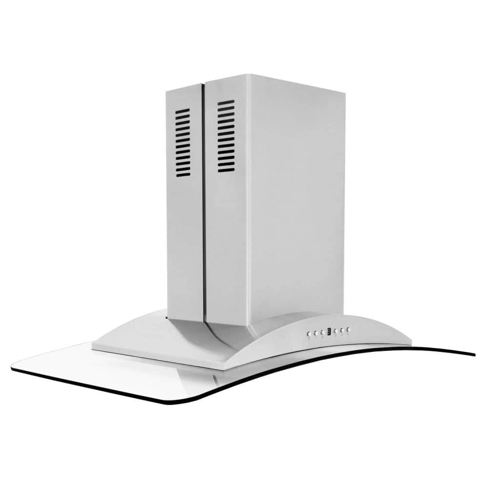 30 in. Convertible Vent Island Mount Range Hood