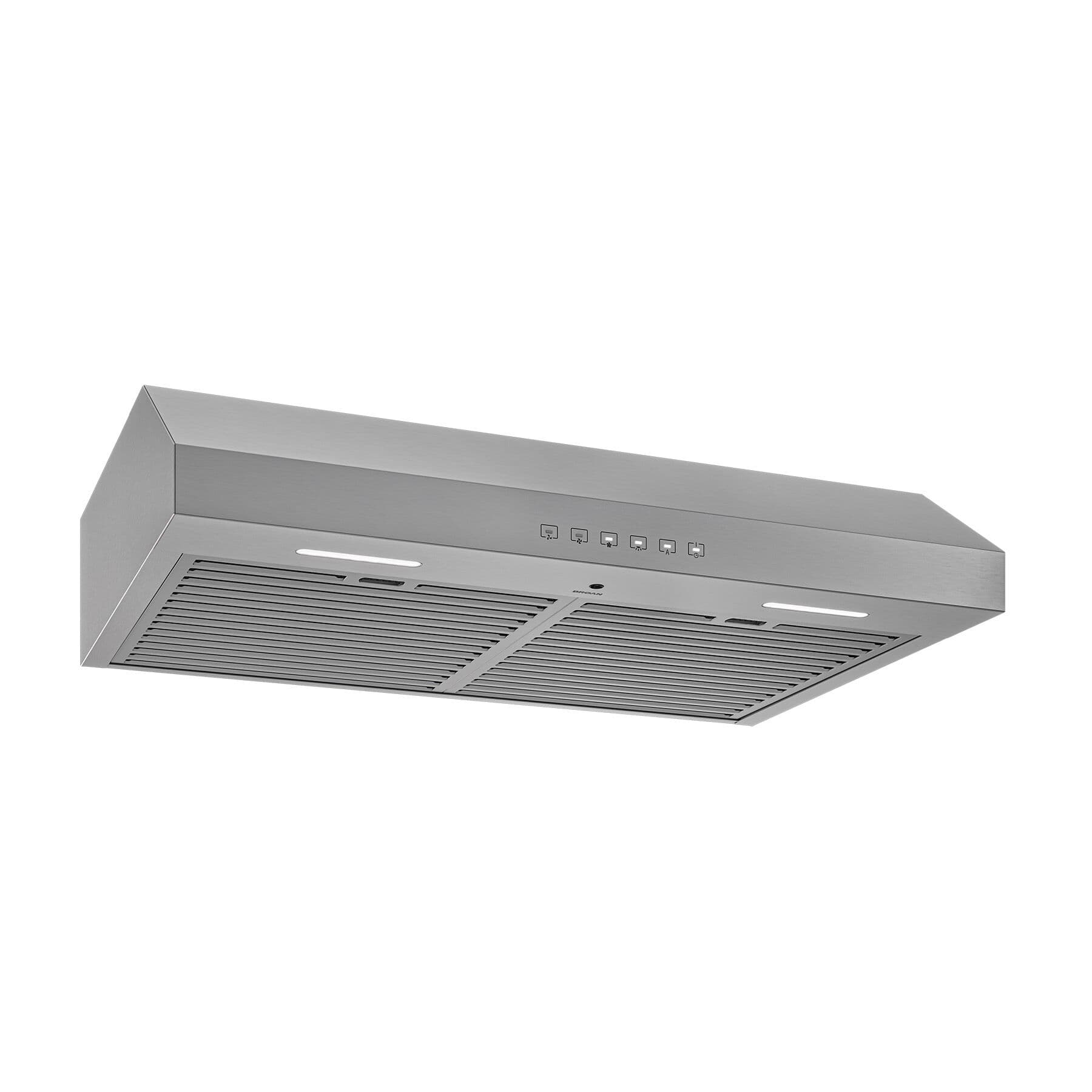 Glacier 36Inch 490 MAX Blower CFM 1.0 Sones Stainless Range Hood