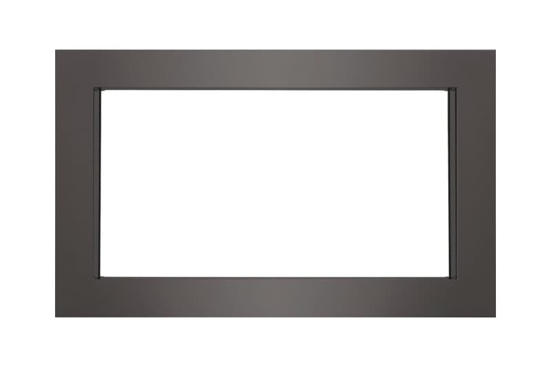 30" Dark Stainless-Steel Gallery Microwave Trim Kit