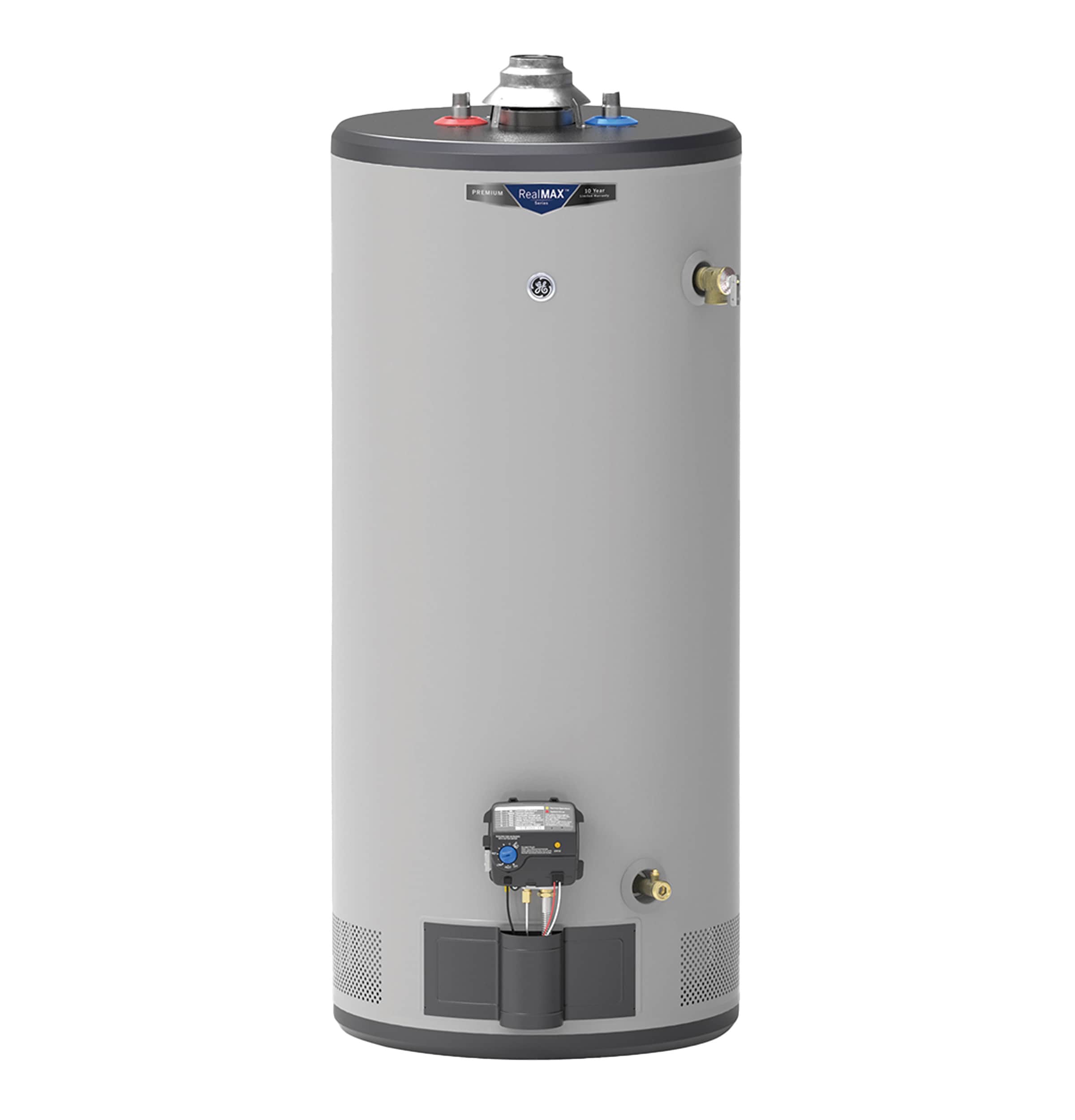RealMAX Premium 40-Gallon Short Liquid Propane Atmospheric Water Heater