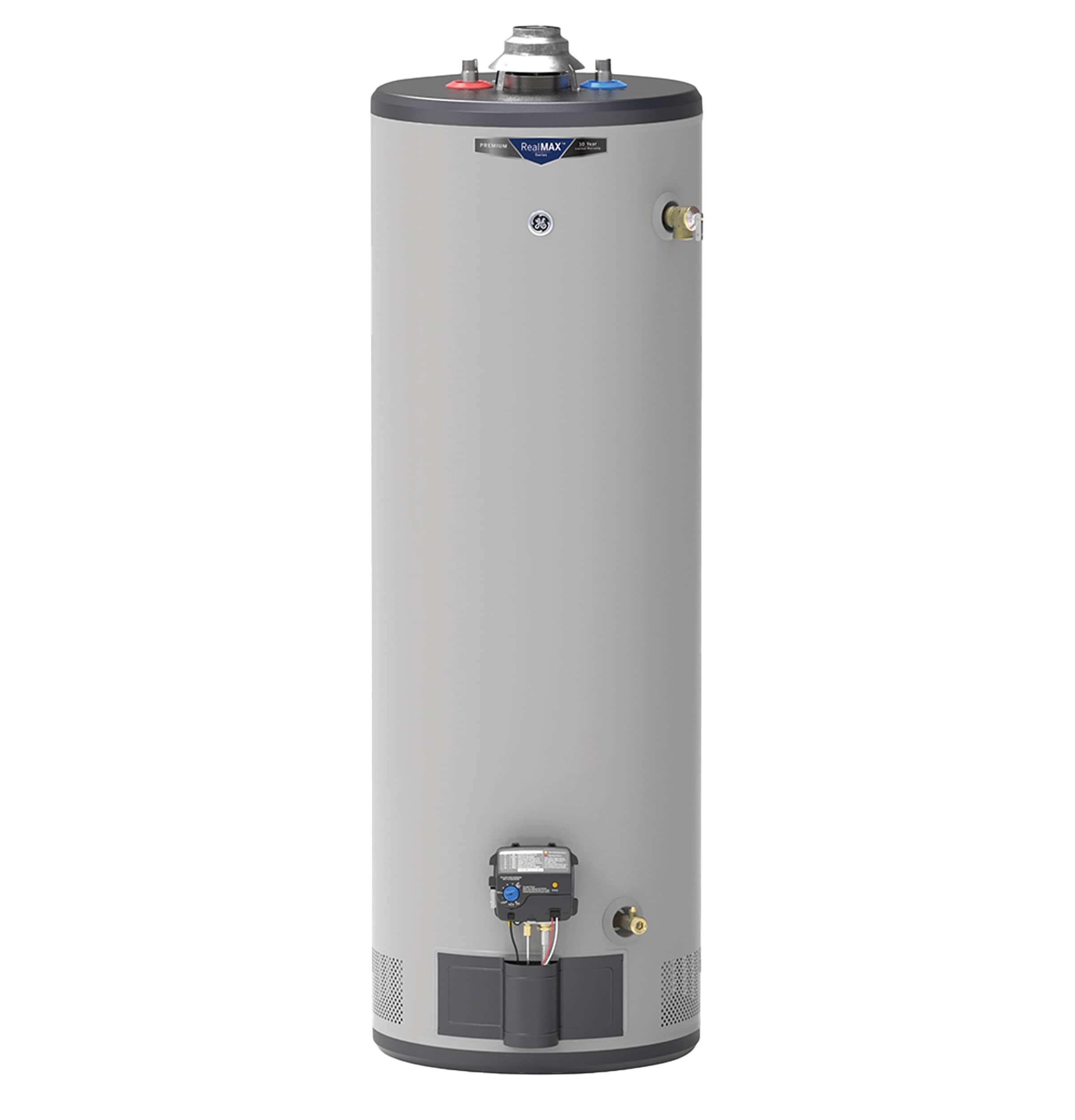 RealMAX Premium 40-Gallon Tall Liquid Propane Atmospheric Water Heater