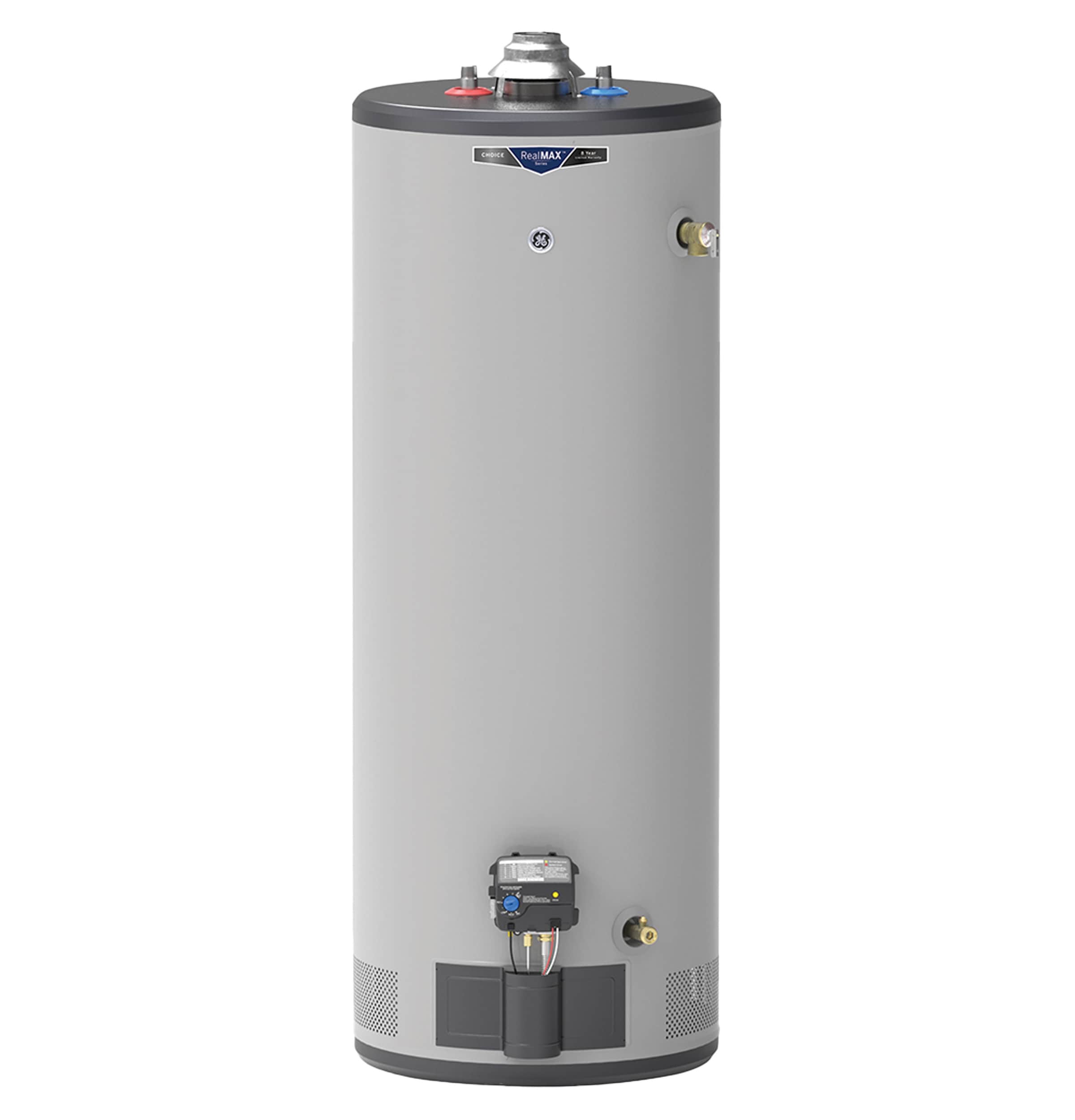 RealMAX Choice 50-Gallon Tall Liquid Propane Atmospheric Water Heater