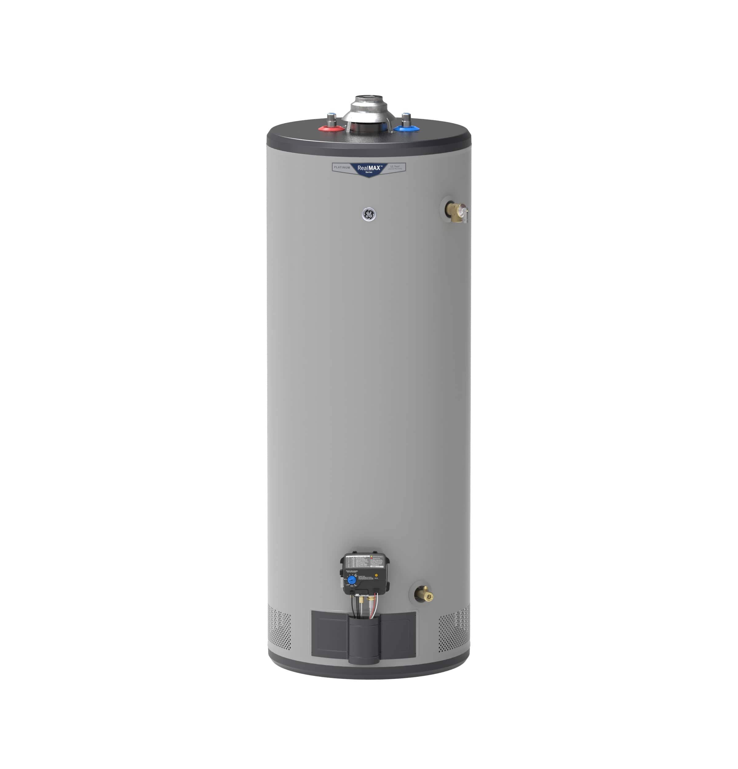 RealMAX Platinum 50-Gallon Tall Liquid Propane Atmospheric Water Heater