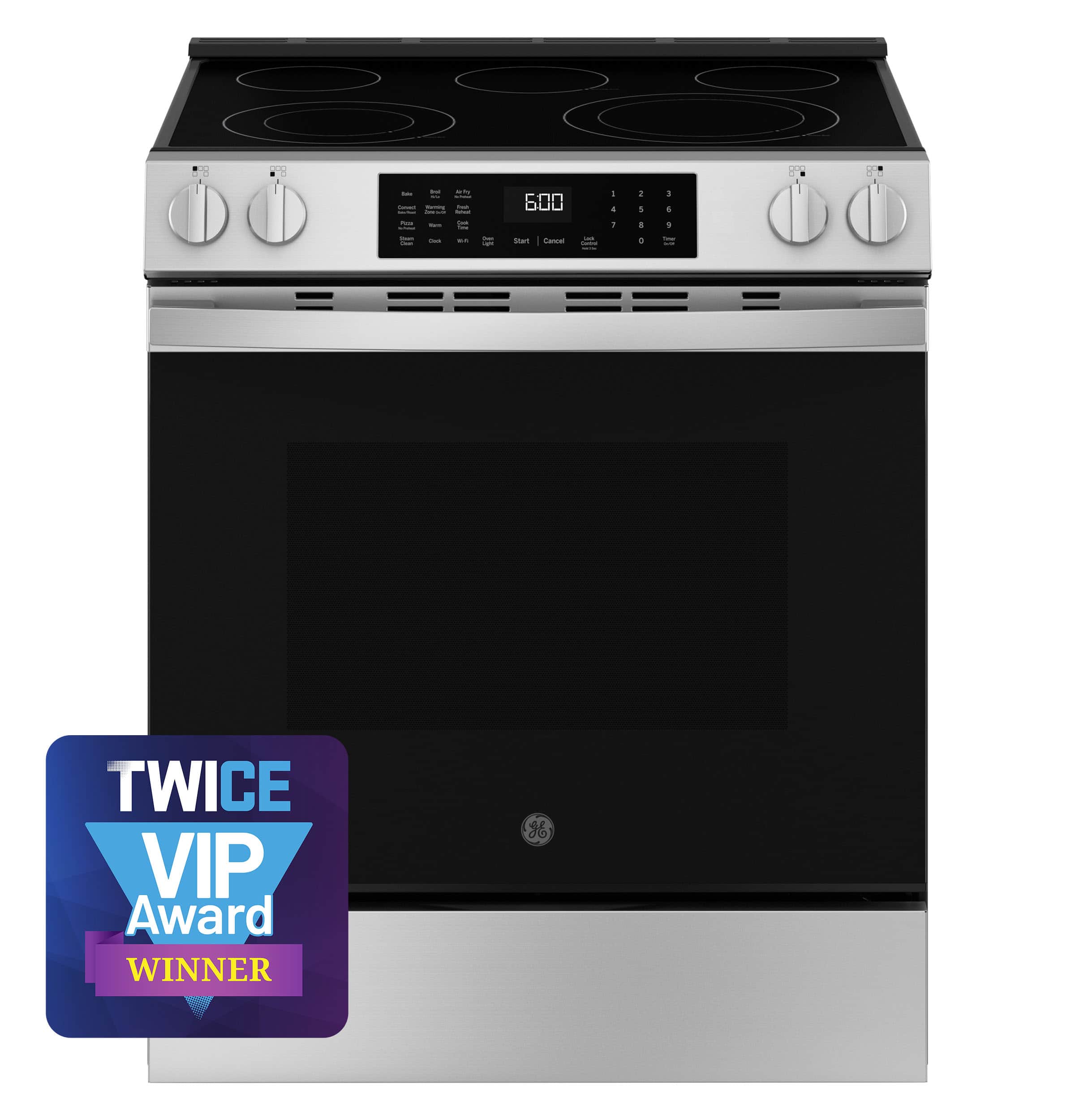 30" Slide-In Electric Convection Range with No Preheat Air Fry and EasyWash Oven Tray