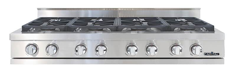 48″ Rangetop 8 Burners NG