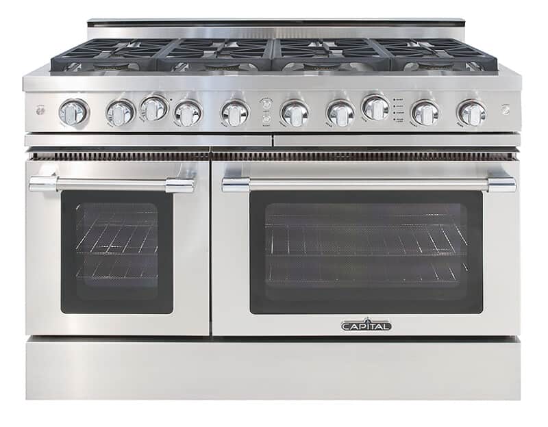 48″ Grand Chef Range 8 Burners LP