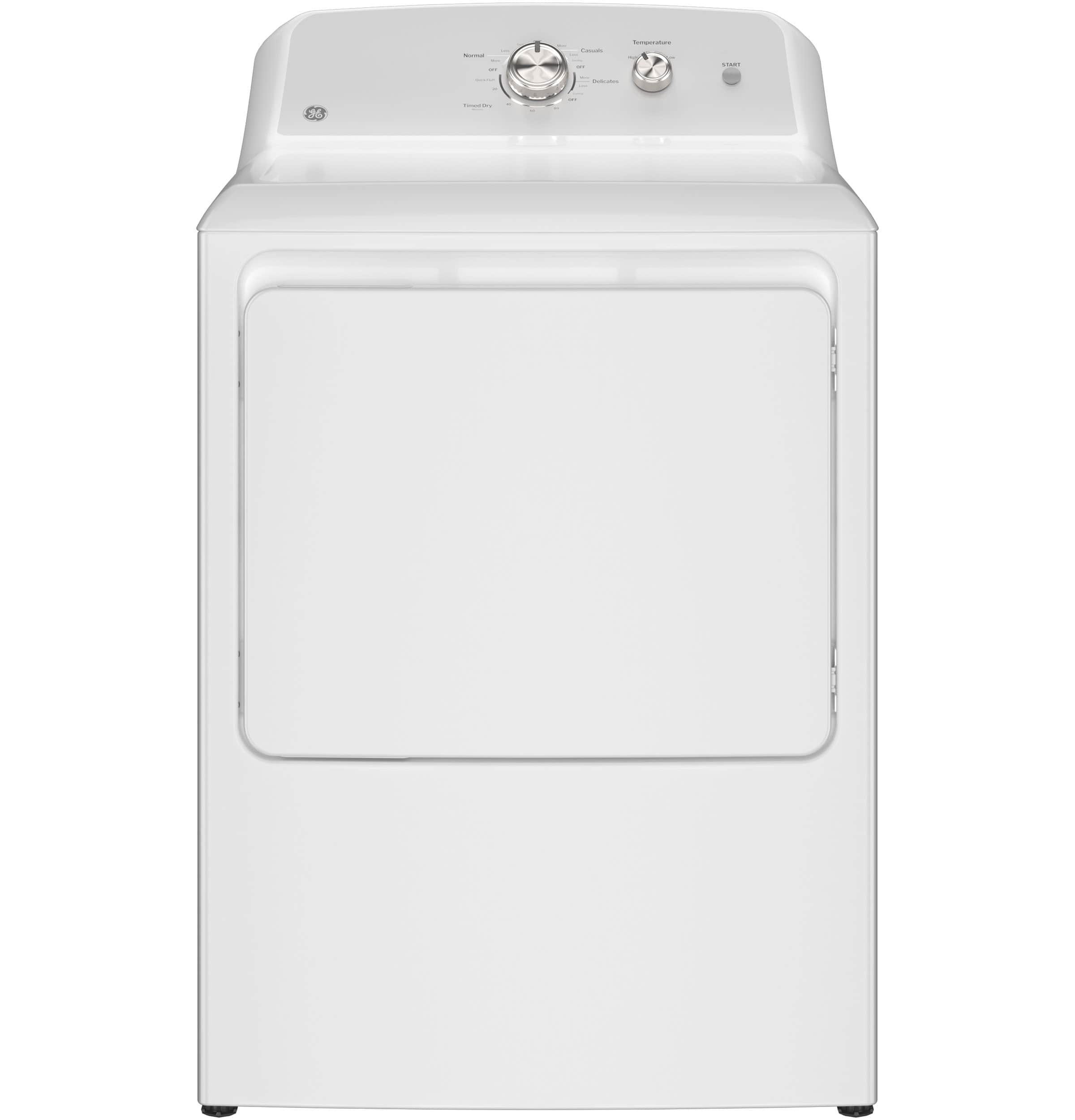 7.2 cu. ft. Capacity Electric Dryer with Up To 120 ft. Venting and Reversible Door