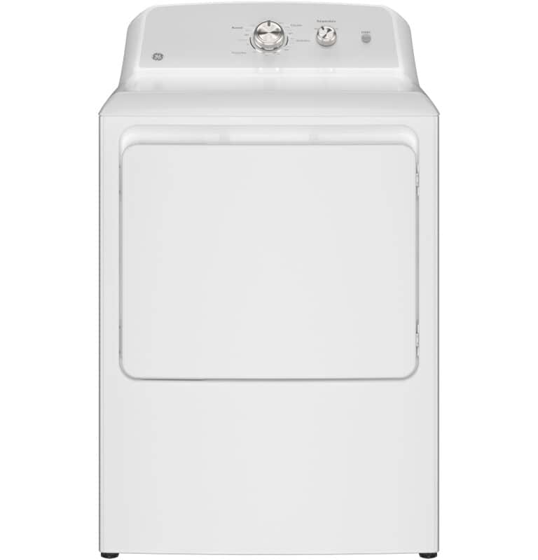 7.2 cu. ft. Capacity Gas Dryer with Up To 120 ft. Venting and Reversible Door