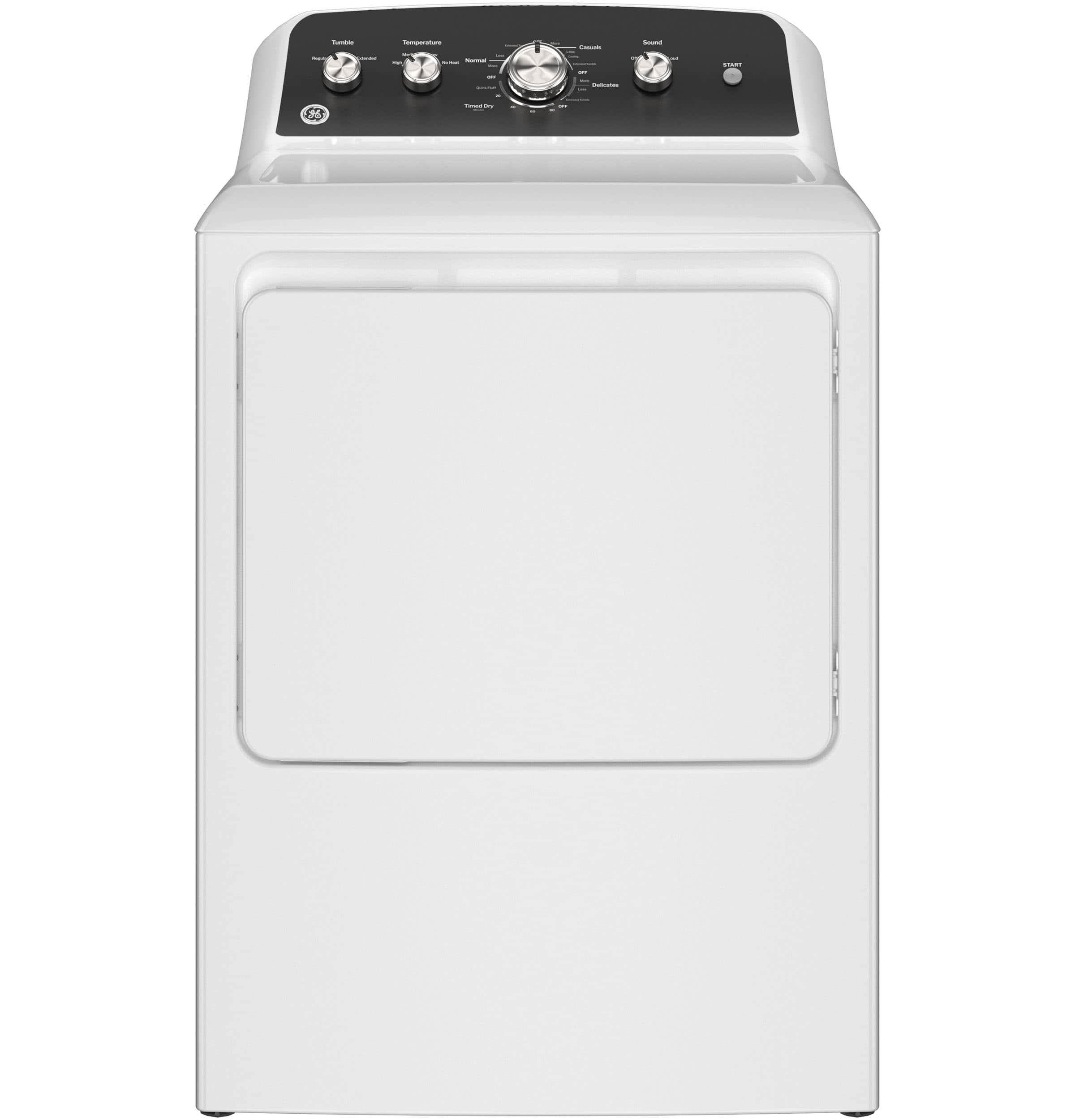 7.2 cu. ft. Capacity Gas Dryer with Up To 120 ft. Venting and Extended Tumble