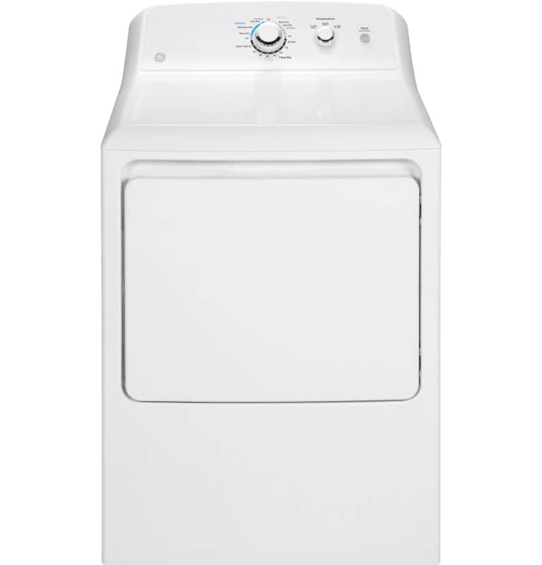6.2 cu. ft. Capacity Gas Dryer with Up To 120 ft. Venting and Shallow Depth