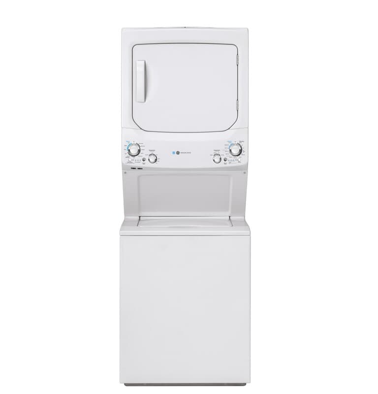Unitized Spacemaker 3.9 cu. ft. Capacity Washer with Stainless Steel Basket and 5.9 cu. ft. Capacity Gas Dryer