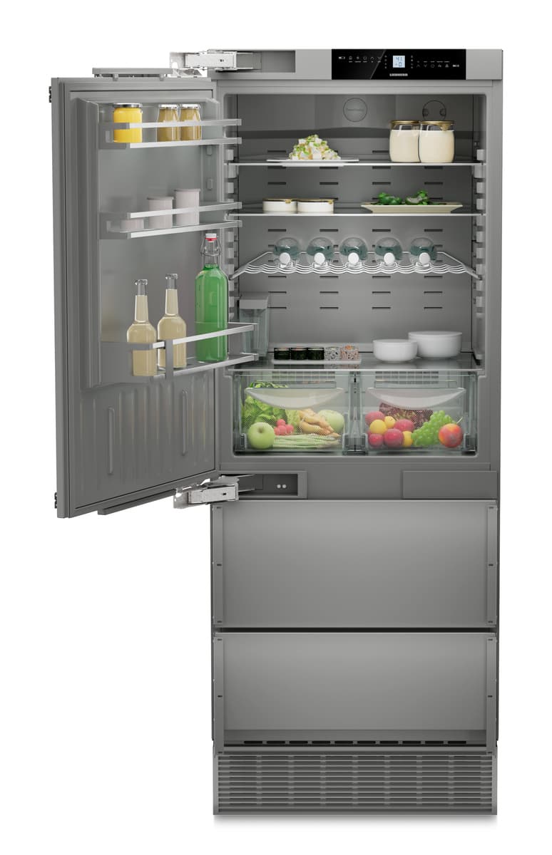 Fully Integrated Bottom Freezer Refrigerator, Left Hinged