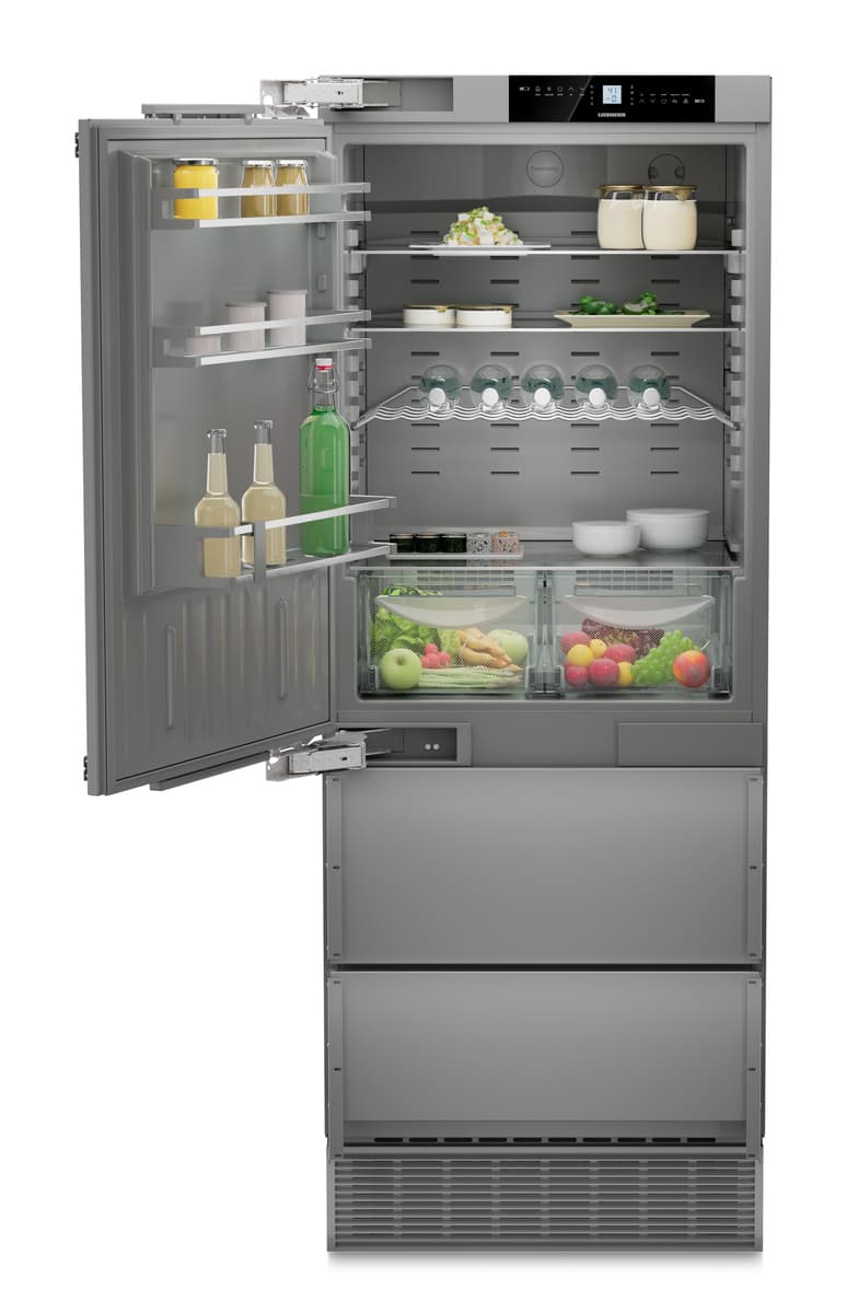 Fully Integrated Bottom Freezer Refrigerator, Left Hinged