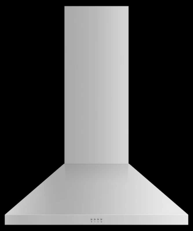 Wall Range Hood, 36", Pyramid Chimney