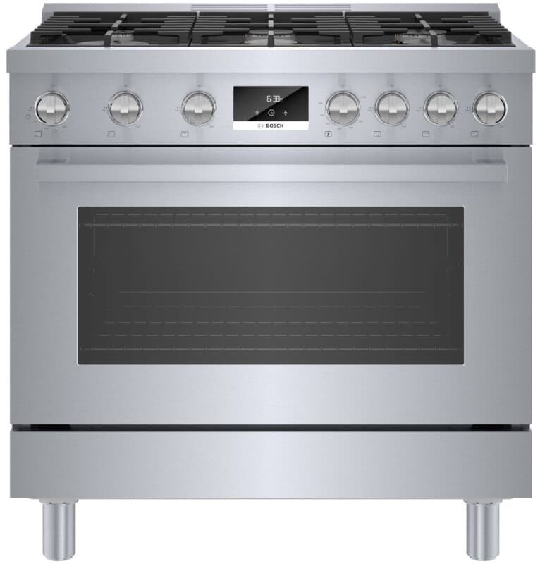 800 Series Dual Fuel Freestanding Range 36''