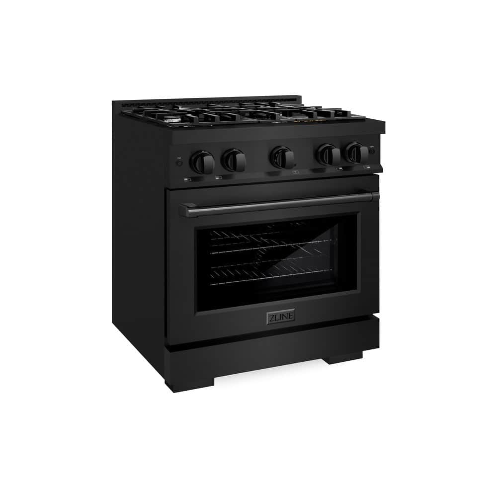 30 in. 4.2 cu. ft. Select Gas Range with 4 Burner Cooktop and Convection Gas Oven