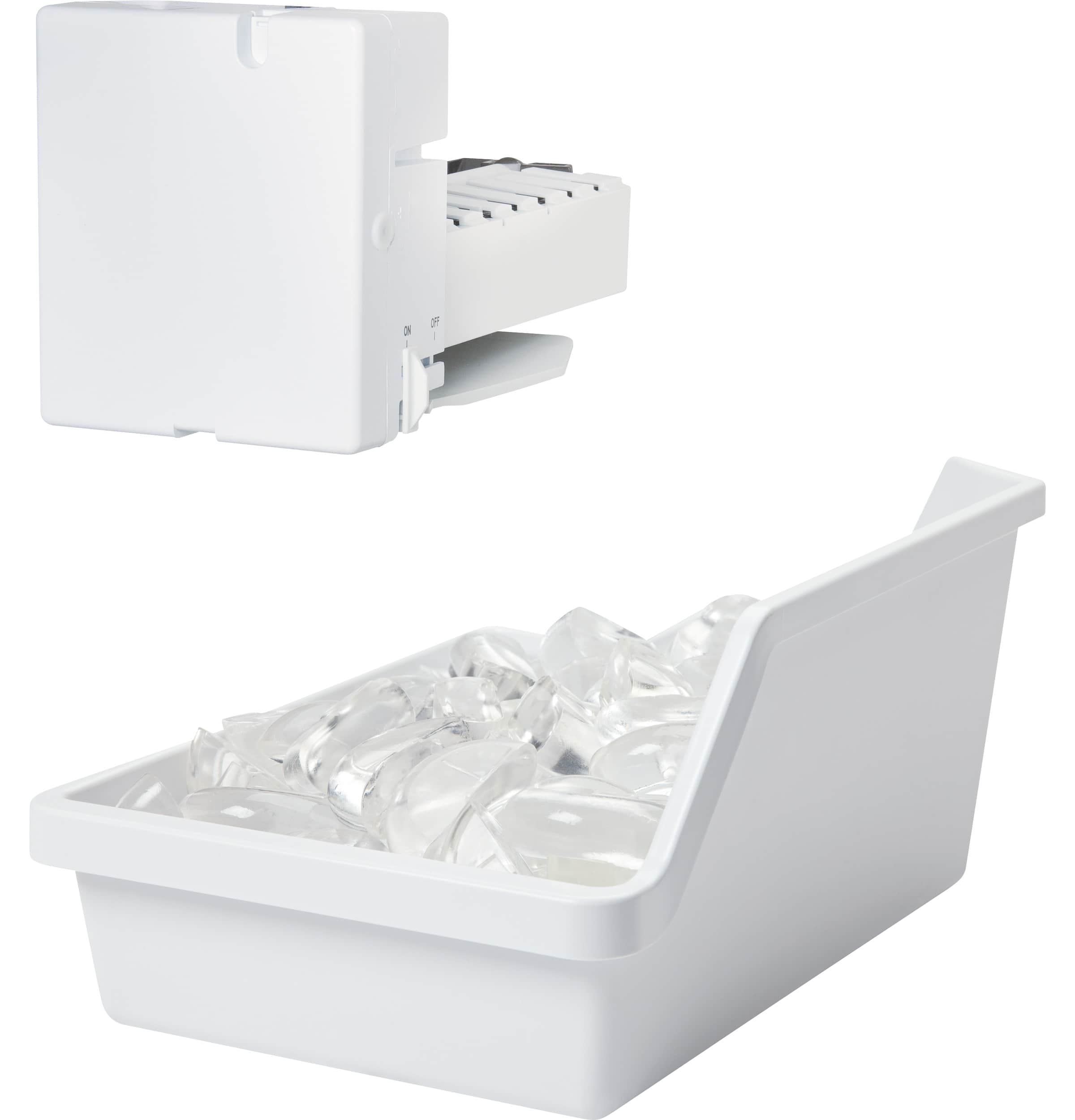 GE Appliances IM4D Refrigerator Icemaker Kit – Automatic Ice Maker for Top-Freezer & Select Bottom-Freezer Refrigerators