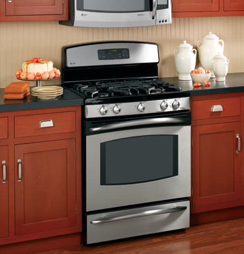 30" Free-Standing Self Clean Gas Range with Warming Drawer