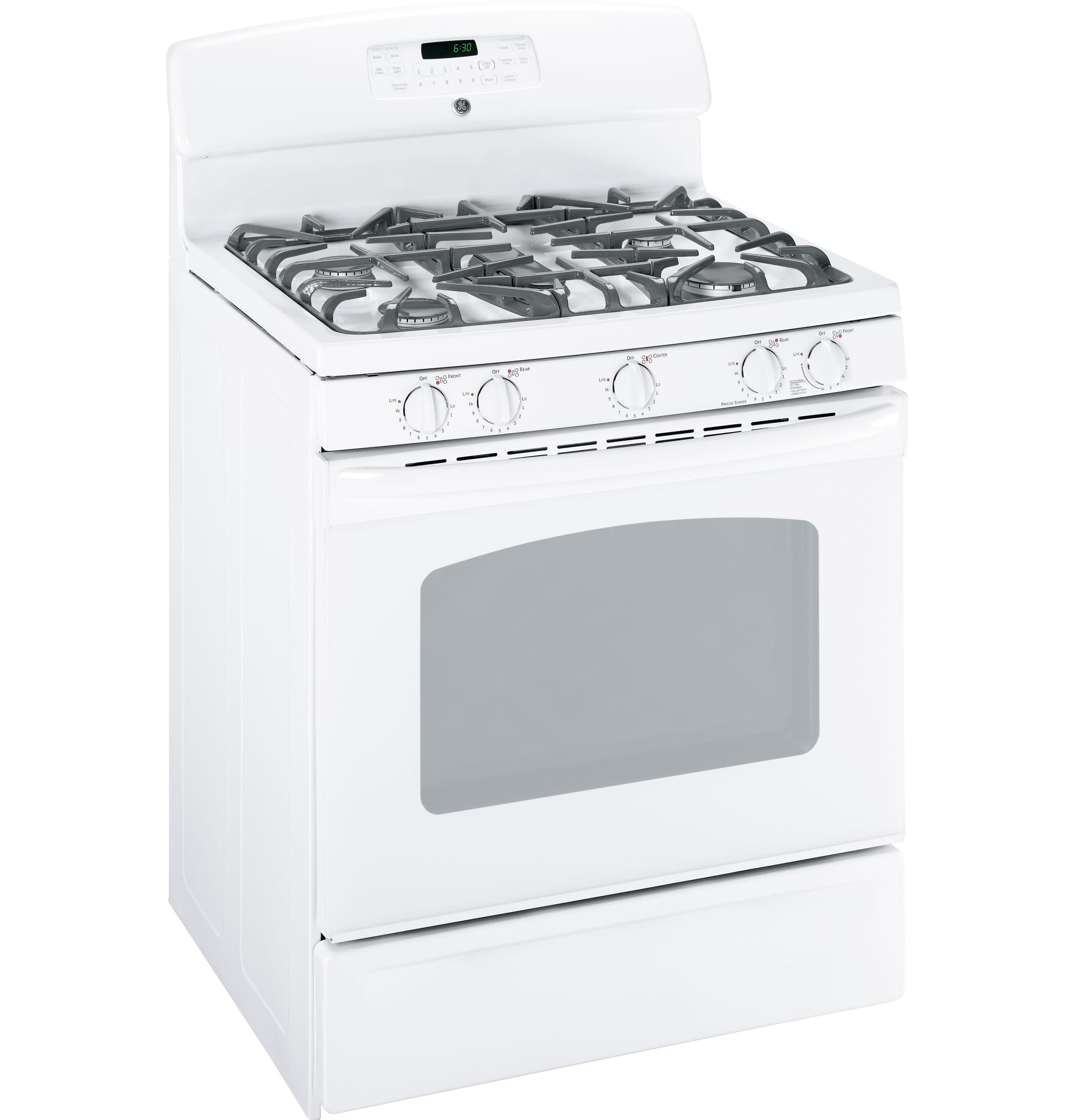 30" Free-Standing Gas Range with Warming Drawer