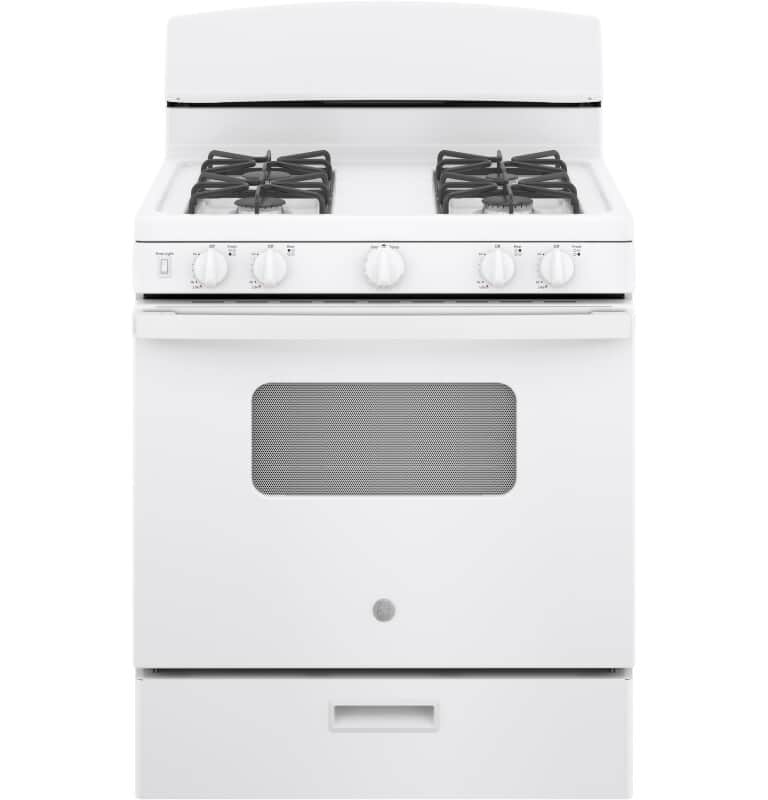 30" Free-Standing Front Control Gas Range