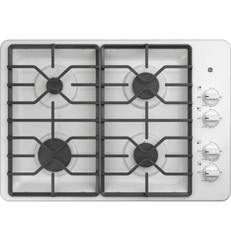 30" Built-In Gas Cooktop with Dishwasher-Safe Grates
