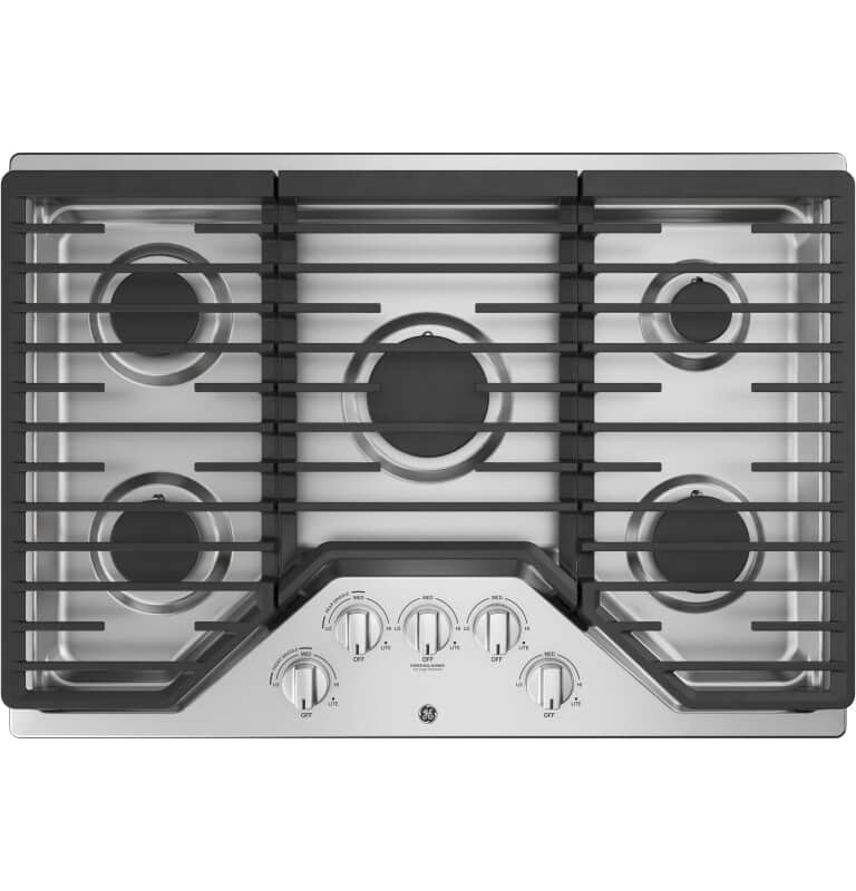 30" Built-In Gas Cooktop with 5 Burners and Dishwasher Safe Grates