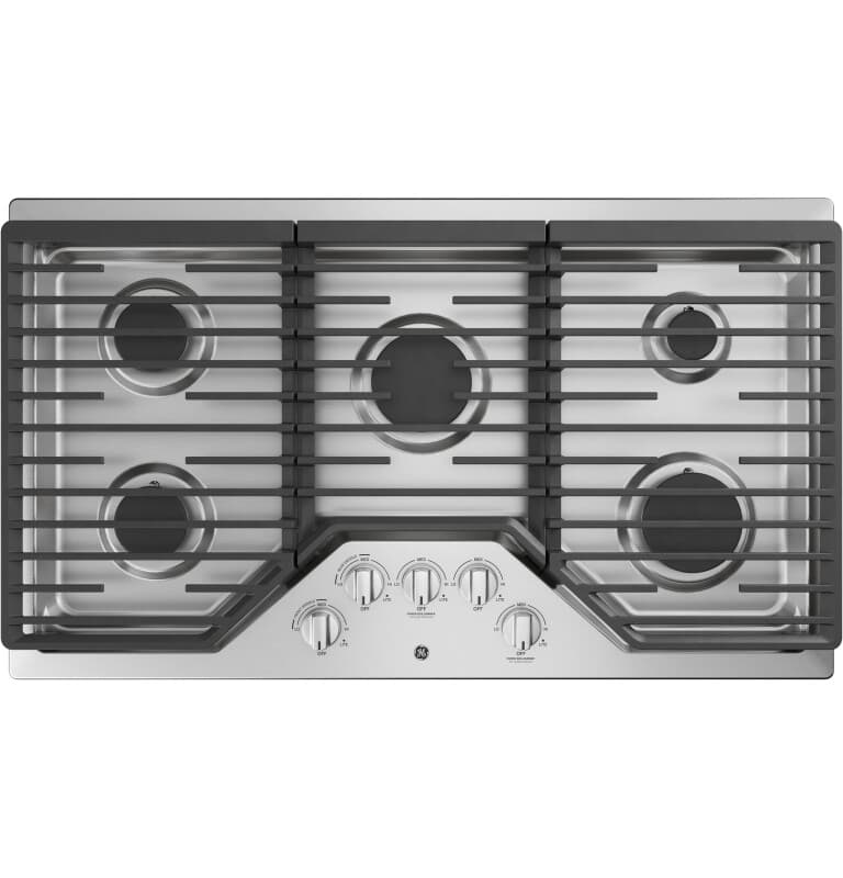 36" Built-In Gas Cooktop with 5 Burners and Dishwasher Safe Grates