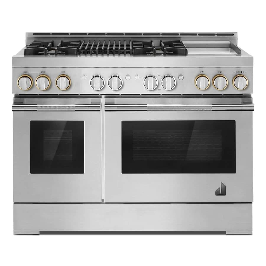 RISE 48" Gas Professional-Style Range with Chrome-Infused Griddle and Grill