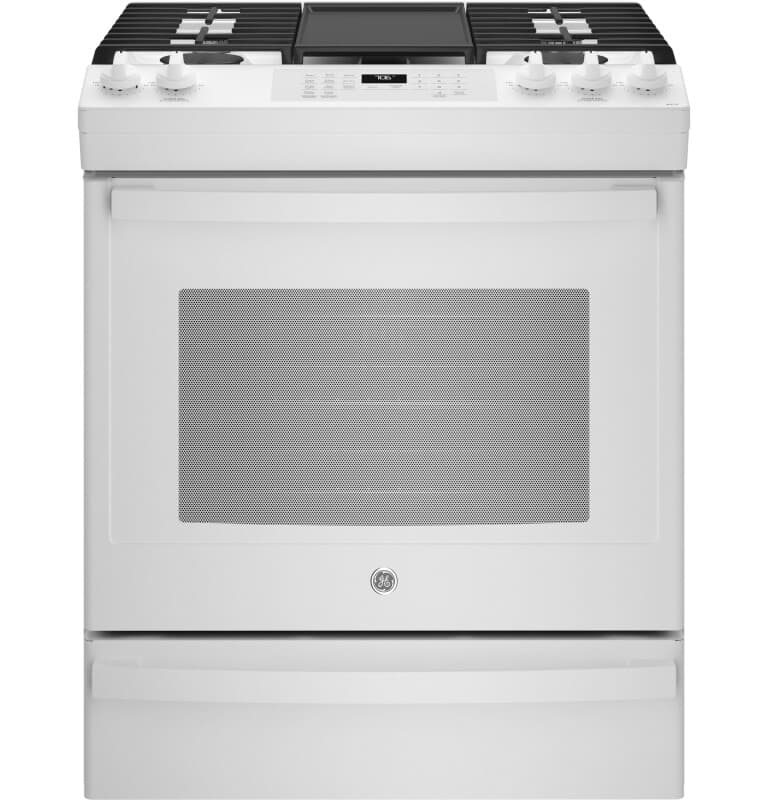 30" Slide-In Front-Control Convection Gas Range with No Preheat Air Fry