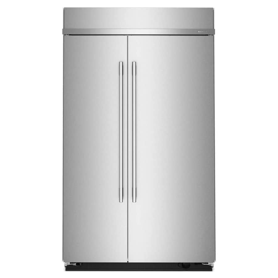 29.4 Cu. Ft. 48-inch Built-in Side-by-side Refrigerator With Signature Platinum Interior In Printshield® Finish