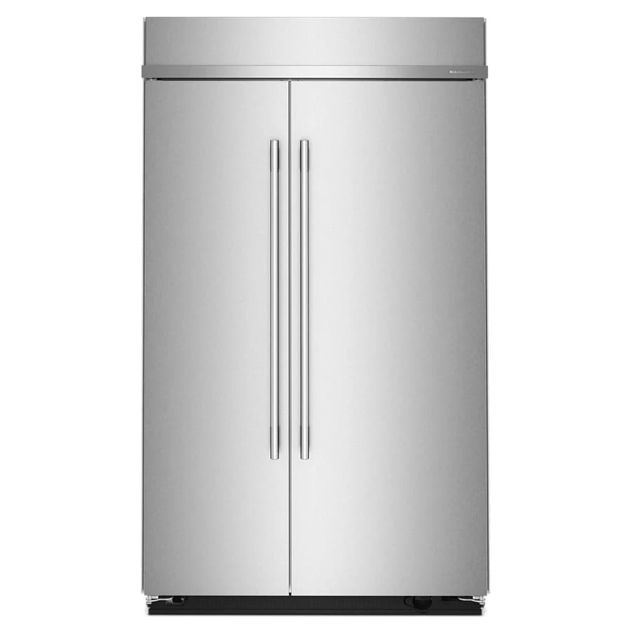 48" Built-in Side-by-side Refrigerator With Platinum Interior